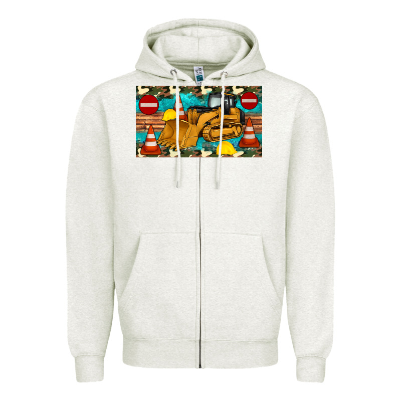 Bulldozer Sippy Zipper Hoodie by Artiststas | Teevron