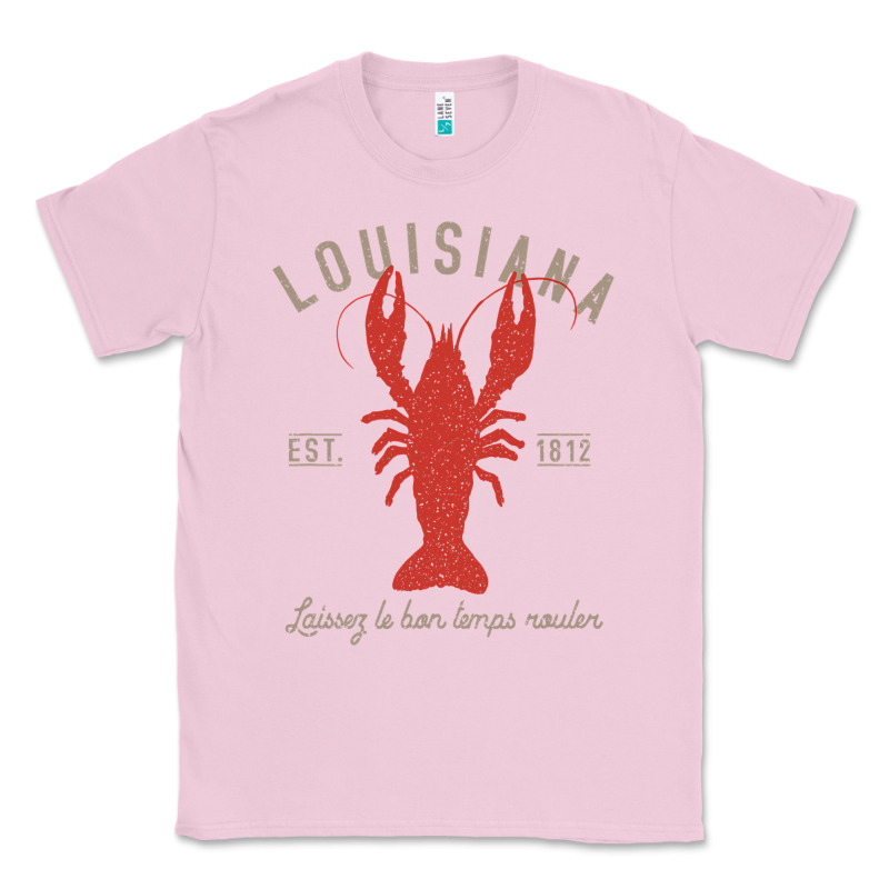 Louisiana Crawfish T Laissez Le Bon Temps Rouler Classic Tee by longCreatives | Teevron