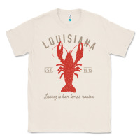 Natural Louisiana Crawfish T Laissez le bon temps rouler Classic Tee - longCreatives