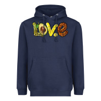 Navy love avocado Heavyweight Hoodie - BarkalooDesign
