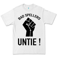 White Bad Spellers Premium Tee - Bettercallsaul