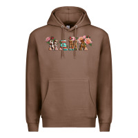 Chestnut western mama pink roses Mother's Day Premium Hoodie - LillyAllenDesigns