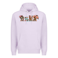 Lilac western mama pink roses Mother's Day Premium Hoodie - LillyAllenDesigns