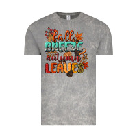 Fall Breeze And Autumn Leaves Vintage Tee | Teevron