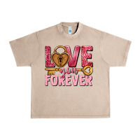 French Oak Love you forever Valentine's Day Urban Heavy Tee - HowdyJamesFarm