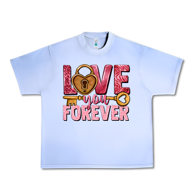 Love You Forever Valentine's Day Urban Heavy Tee by HowdyJamesFarm | Teevron