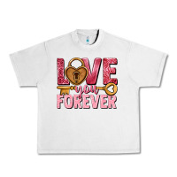 Lunar Rock Love you forever Valentine's Day Urban Heavy Tee - HowdyJamesFarm