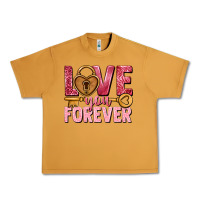 Peanut Butter Love you forever Valentine's Day Urban Heavy Tee - HowdyJamesFarm