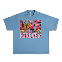 Pebble Blue Love you forever Valentine's Day Urban Heavy Tee - HowdyJamesFarm