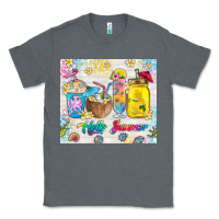 Charcoal Heather hello summer coffee cups Classic Tee - TumblerDesignByShophia