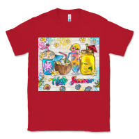 Red hello summer coffee cups Classic Tee - TumblerDesignByShophia