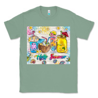 Sage hello summer coffee cups Classic Tee - TumblerDesignByShophia