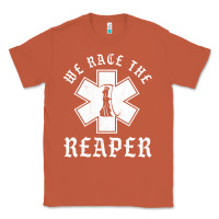 Copper Emt, Ems And Paramedic We Race the Reaper Classic Tee - longCreatives