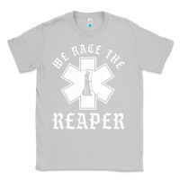 Moon Dust Emt, Ems And Paramedic We Race the Reaper Classic Tee - longCreatives