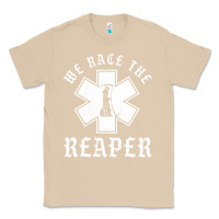 Mushroom Emt, Ems And Paramedic We Race the Reaper Classic Tee - longCreatives