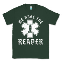 Sports Green Emt, Ems And Paramedic We Race the Reaper Classic Tee - longCreatives