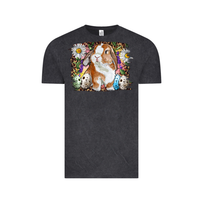 Easter Bunny With Quail Eggs And Daisy Vintage Tee by RanaPortraitStore | Teevron