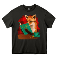 Asphalt Fox with Coffee Heavy Core Tee - Bettercallsaul