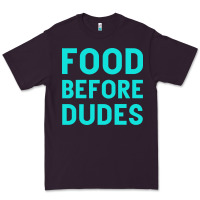Plum Food Before Dudes Premium Tee - Bettercallsaul