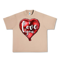 Burro I love you heart balloon Valentine's Day Urban Heavy Tee - HowdyJamesFarm