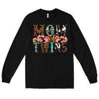 Black mom of twins Long Sleeve Tee - OliviaCreatesArt