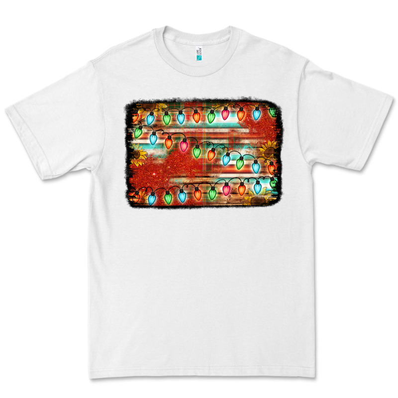Christmas Serape Sunflower Background Premium Tee by Jasminsmagicworld | Teevron