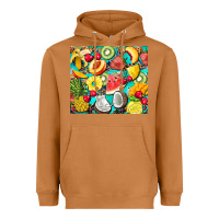 Meerkat summer fruits Heavyweight Hoodie - BarkalooDesign