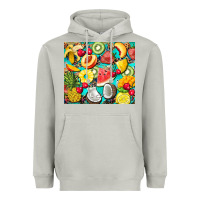 Moon Dust summer fruits Heavyweight Hoodie - BarkalooDesign