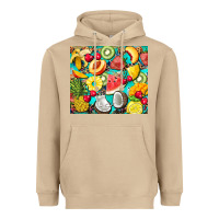 Mushroom summer fruits Heavyweight Hoodie - BarkalooDesign