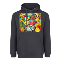 Smoke summer fruits Heavyweight Hoodie - BarkalooDesign