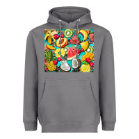 Storm summer fruits Heavyweight Hoodie - BarkalooDesign