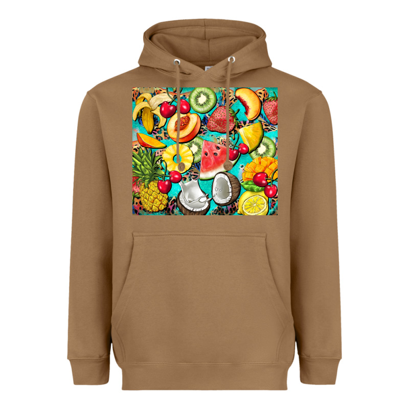 Summer Fruits Heavyweight Hoodie by BarkalooDesign | Teevron