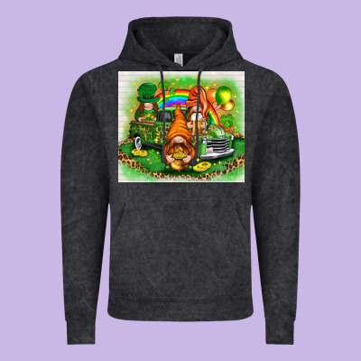 St. Patrick's Day Gnomies With Truck Tumbler Vintage Hoodie Designed By Howdyjamesfarm