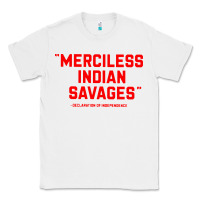 White merciless indian savages Classic Tee - longCreatives