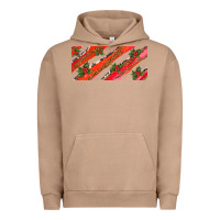 Pigment Burro leopar and cowhide with mistletoe Urban Hoodie - AdoDesignShop