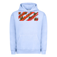 Pigment Grape Ice leopar and cowhide with mistletoe Urban Hoodie - AdoDesignShop