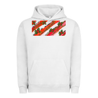 Pigment Lunar Rock leopar and cowhide with mistletoe Urban Hoodie - AdoDesignShop