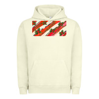 Pigment Pistachio leopar and cowhide with mistletoe Urban Hoodie - AdoDesignShop