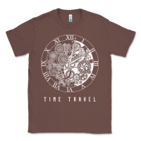 Chestnut Time Travel Traveler Watch Vintage Clock Steampunk Gift Classic Tee - longCreatives