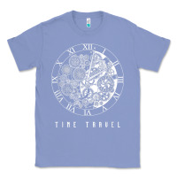Colony Blue Time Travel Traveler Watch Vintage Clock Steampunk Gift Classic Tee - longCreatives