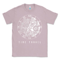Lilac Time Travel Traveler Watch Vintage Clock Steampunk Gift Classic Tee - longCreatives
