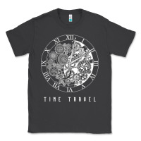 Smoke Time Travel Traveler Watch Vintage Clock Steampunk Gift Classic Tee - longCreatives