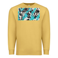 Antique Gold cowhide glitter  cup Premium Sweatshirt - BarkalooDesign