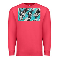 Cardinal cowhide glitter  cup Premium Sweatshirt - BarkalooDesign