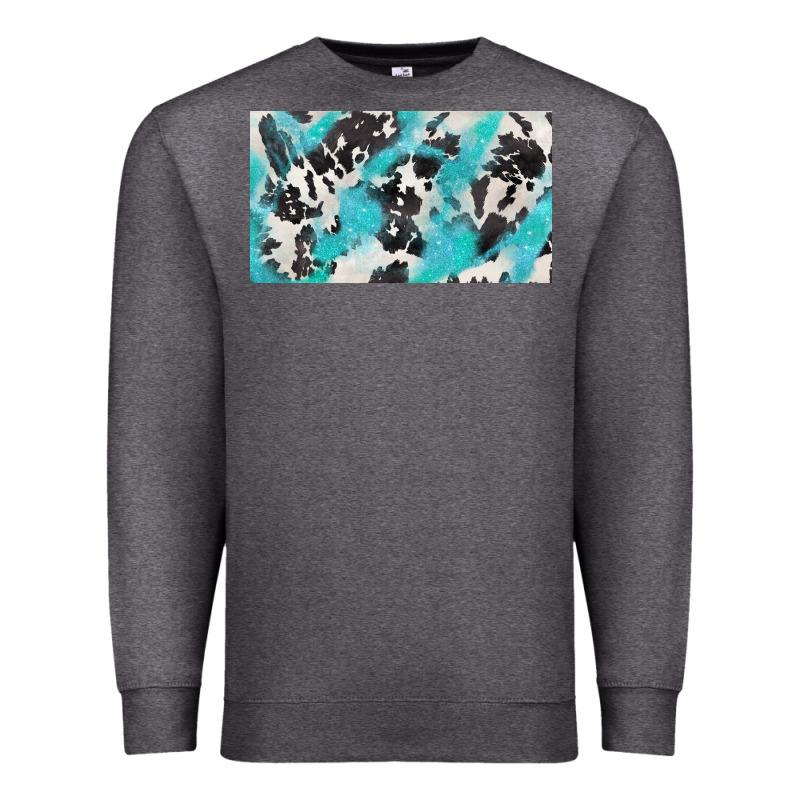 Cowhide Glitter  Cup Premium Sweatshirt by BarkalooDesign | Teevron