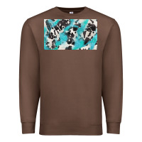 Chestnut cowhide glitter  cup Premium Sweatshirt - BarkalooDesign