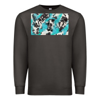 Smoke cowhide glitter  cup Premium Sweatshirt - BarkalooDesign