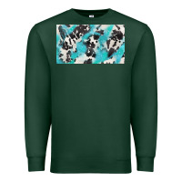 Sports Green cowhide glitter  cup Premium Sweatshirt - BarkalooDesign