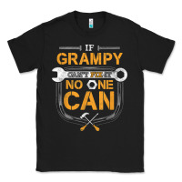 Black Mens Grampy Funny Handyman Fix It Fathers Day Gift Classic Tee - longCreatives