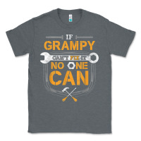 Charcoal Heather Mens Grampy Funny Handyman Fix It Fathers Day Gift Classic Tee - longCreatives